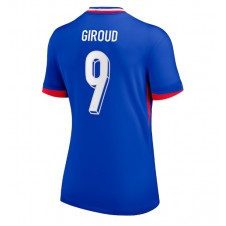 Frankrike Olivier Giroud #9 Hemmatröja Dam EM 2024 Korta ärmar